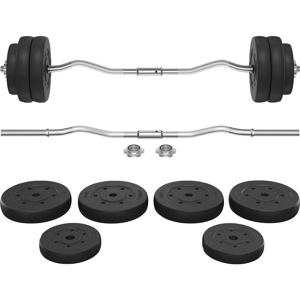 Barbell Weight Set 30Kg/25Kg/20Kg Barbell Adjustable Gym Weight for Home Fitness