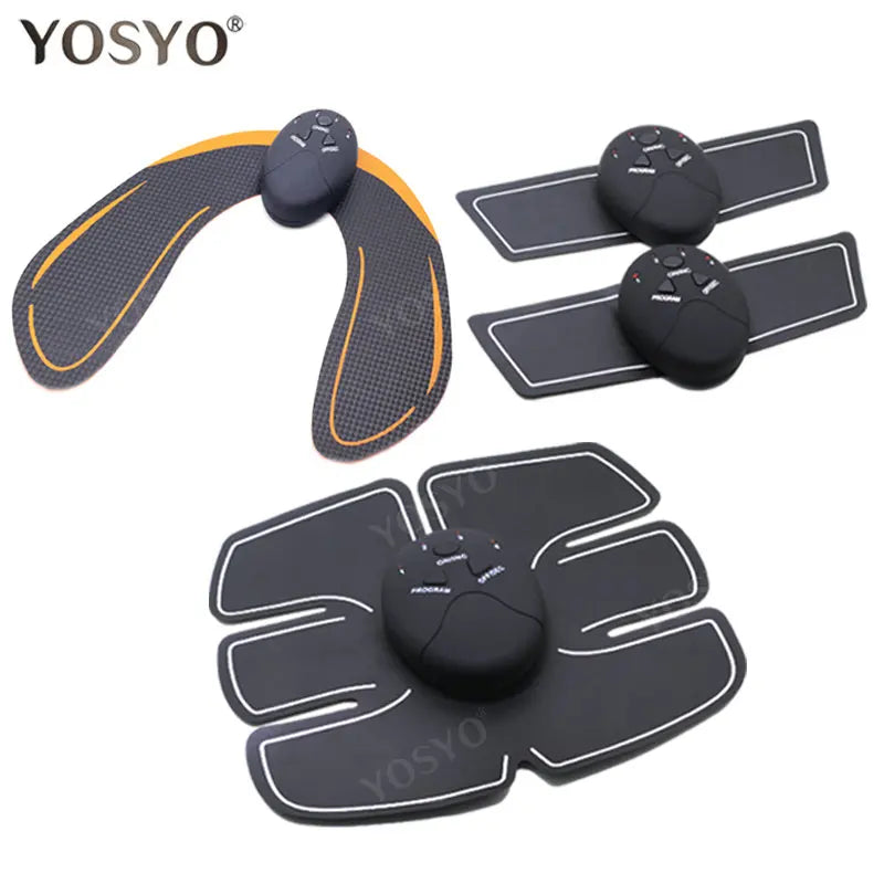 EMS Wireless Muscle Stimulator Trainer Smart Fitness Abdominal Training Electric Weight Loss Stickers Body Slimming Massager