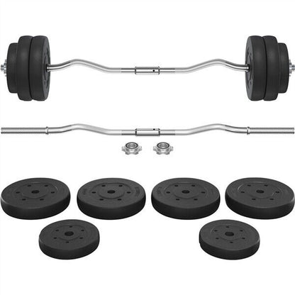 Barbell Weight Set 30Kg/25Kg/20Kg Barbell Adjustable Gym Weight for Home Fitness